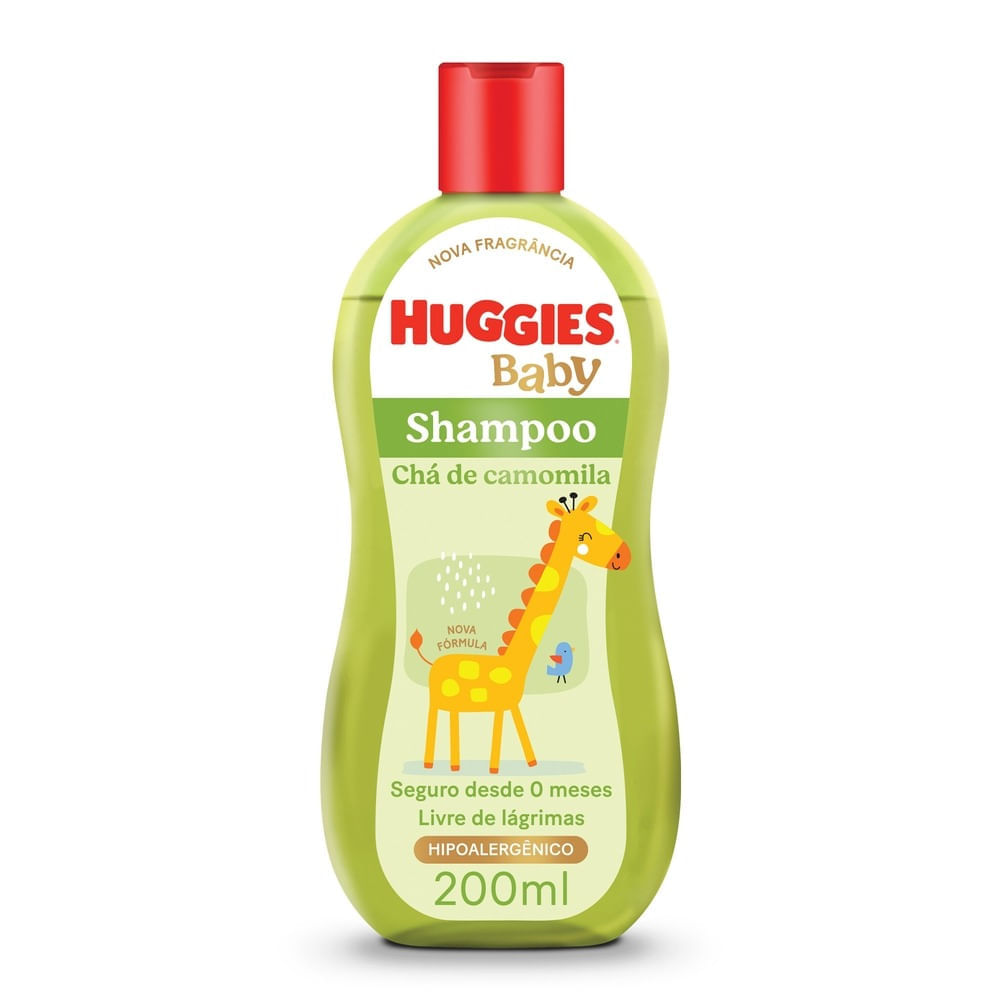 Shampoo Huggies Chá De Camomila 200ml