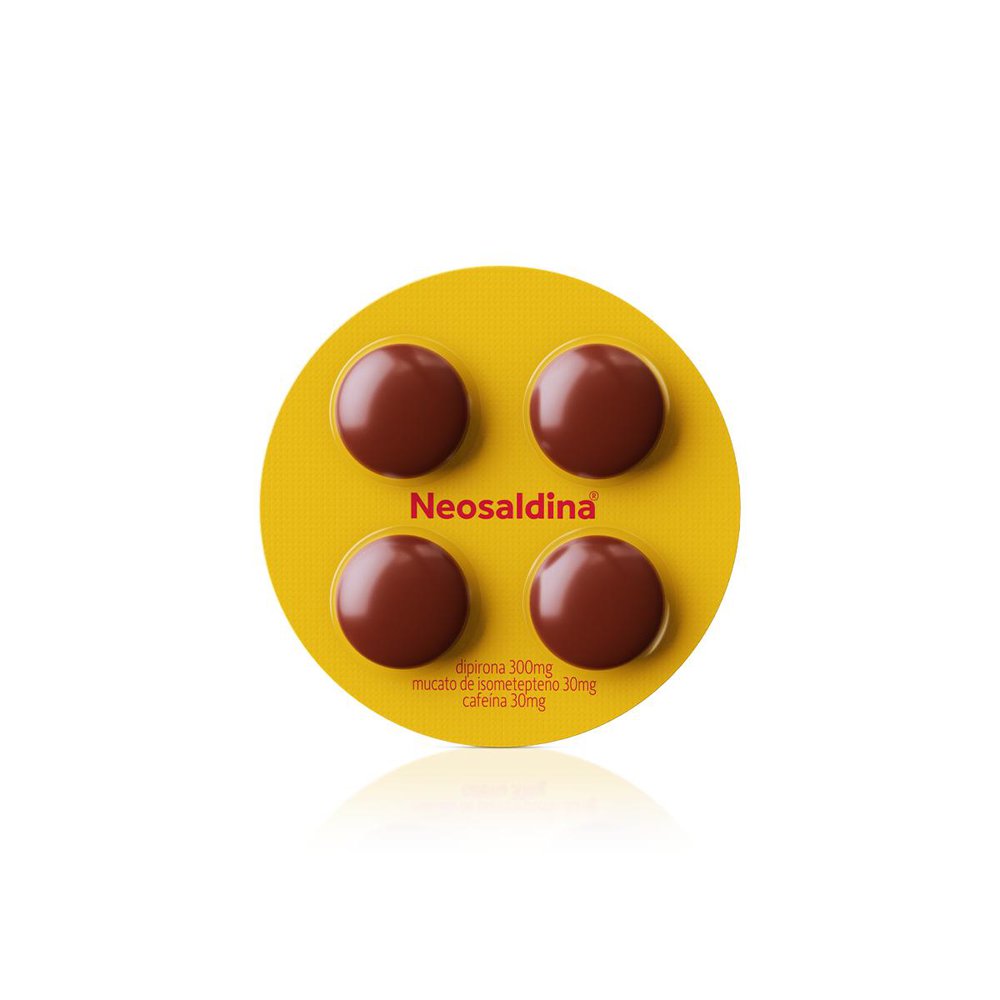 Analgésico Neosaldina 4 Drágeas