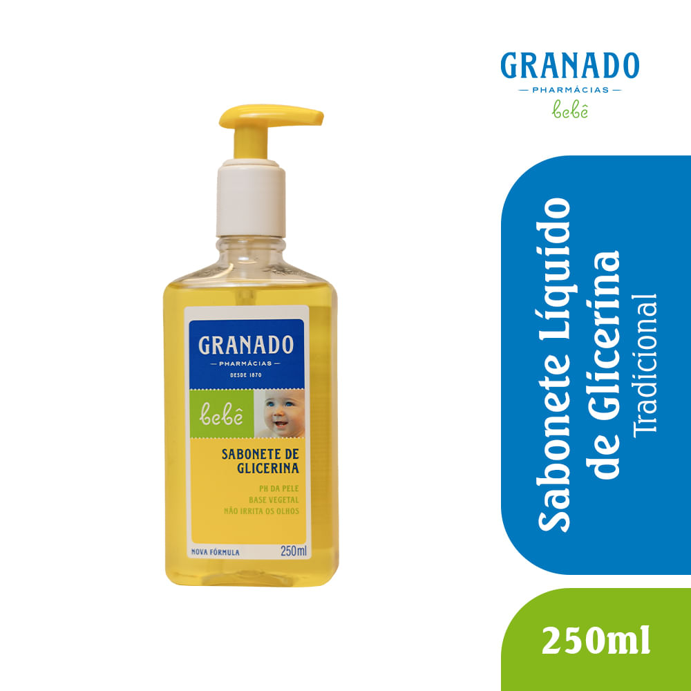 Sabonete Líquido De Glicerina Granado Infantil Tradicional 250ml — foto 4