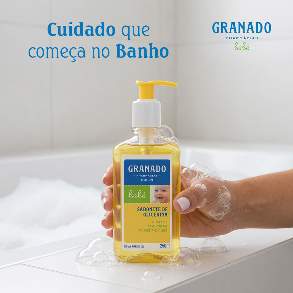 Sabonete Líquido De Glicerina Granado Infantil Tradicional 250ml — foto 8