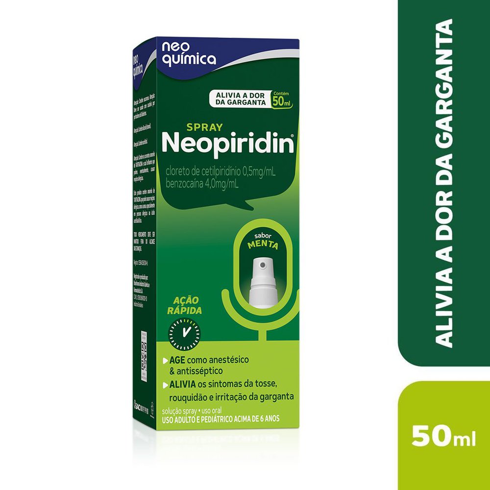 Neopiridin Spray para Garganta Neo Química 50ml — foto 3